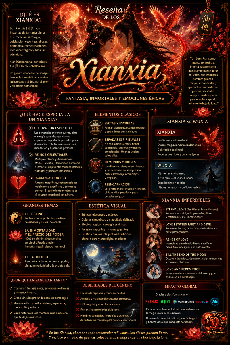 ¿Qué es el Genero Xianxia en los Cdramas?